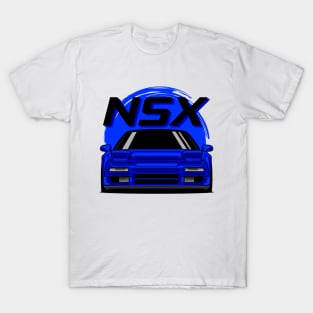 Blue NSX MK1 Front JDM T-Shirt